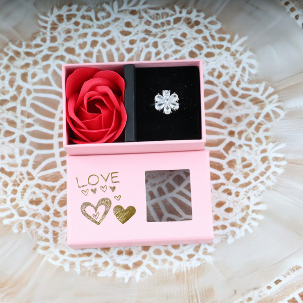 love promise flower ring Boho Bloom