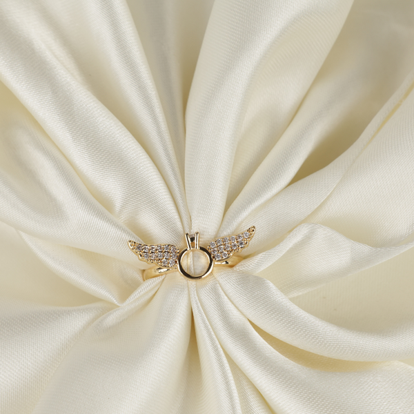 Celestial Wings Ring For Women Boho Bloom