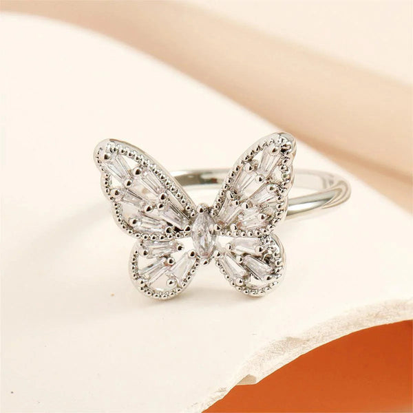 Butterfly Design Ring Boho Bloom