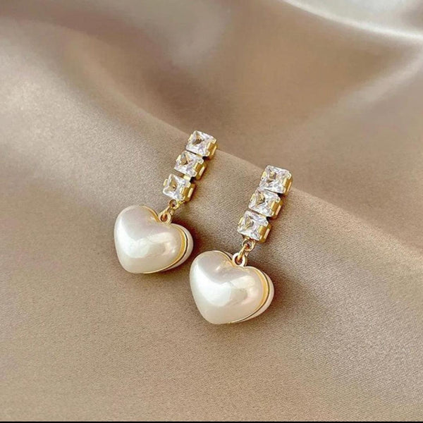 White style stone earrings Boho Bloom