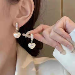 White style stone earrings Boho Bloom