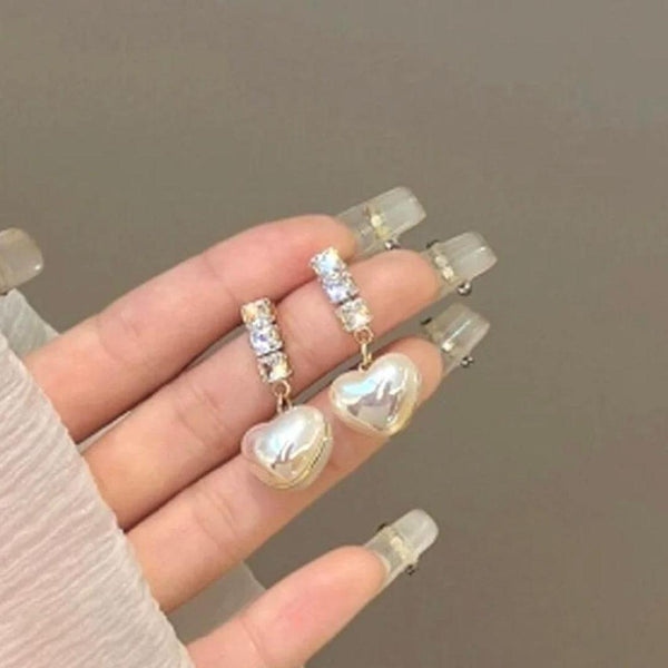 White style stone earrings Boho Bloom