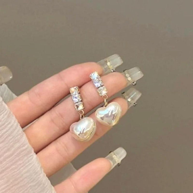 White style stone earrings Boho Bloom