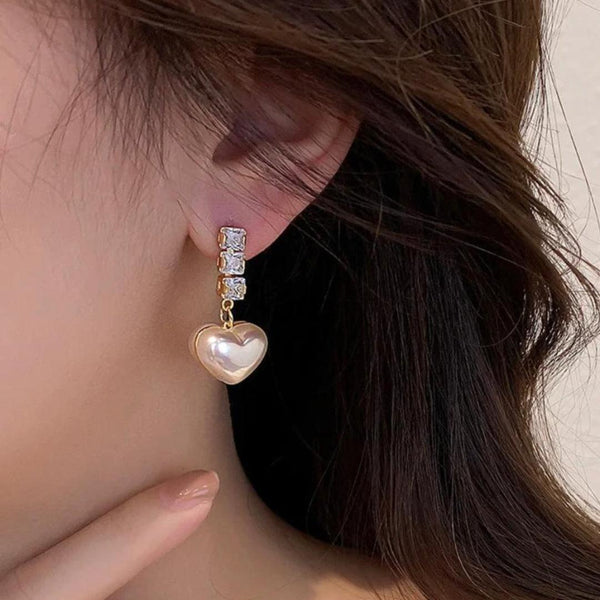 White style stone earrings Boho Bloom
