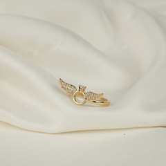 Celestial Wings Ring For Women Boho Bloom