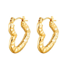 Anti tarnish twisted earrings Boho Bloom