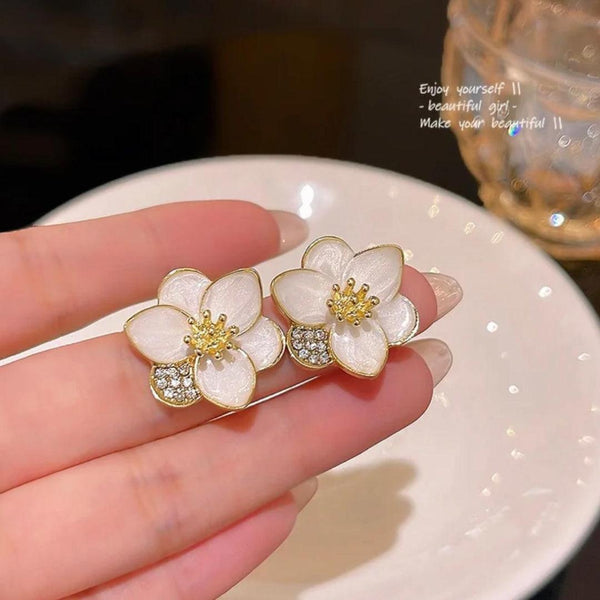 Flower Shaped Earrings Boho Bloom