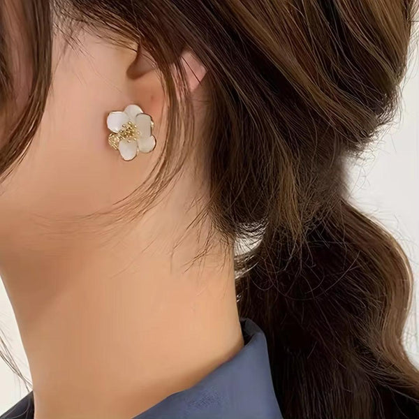 Flower Shaped Earrings Boho Bloom