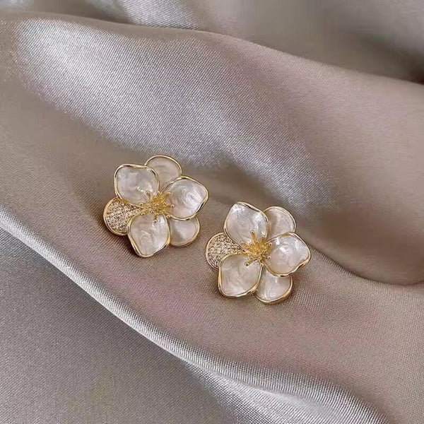 Flower Shaped Earrings Boho Bloom