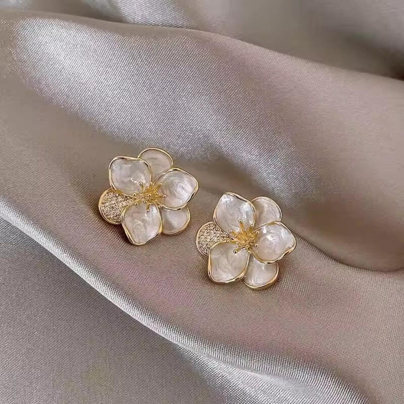 Flower Shaped Earrings Boho Bloom