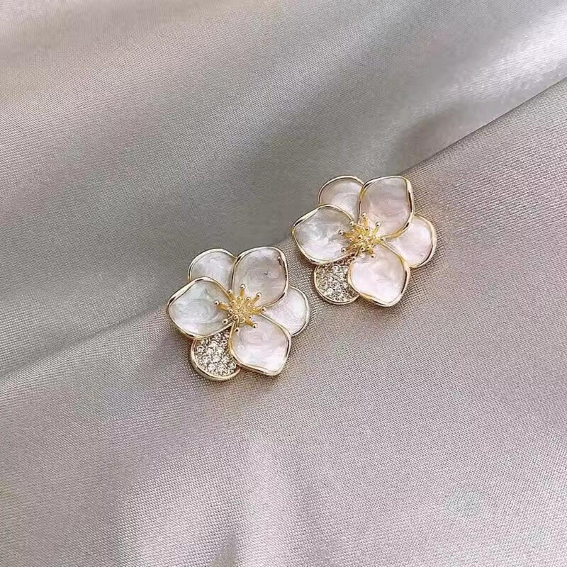 Flower Shaped Earrings Boho Bloom