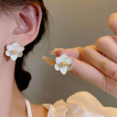 Flower Shaped Earrings Boho Bloom