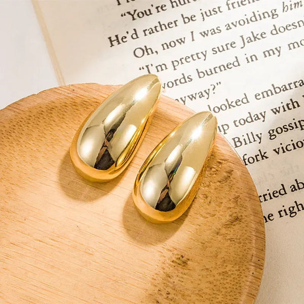Anti Tarnish Long Eye Drop Earring Boho Bloom