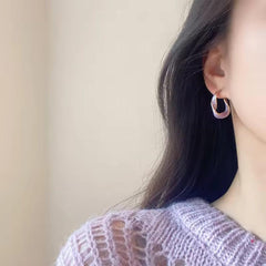 Twisted hoops earrings Boho Bloom