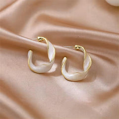 Twisted hoops earrings Boho Bloom