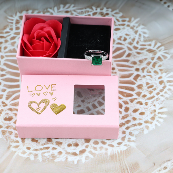 Love lucky stone ring Boho Bloom