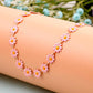 Daisy Flower Necklace Boho Bloom