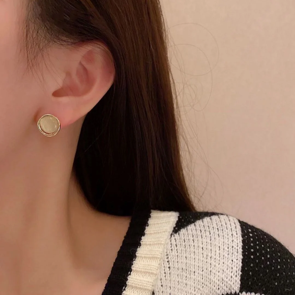 Monalisa Enamelled Studs Earring Boho Bloom