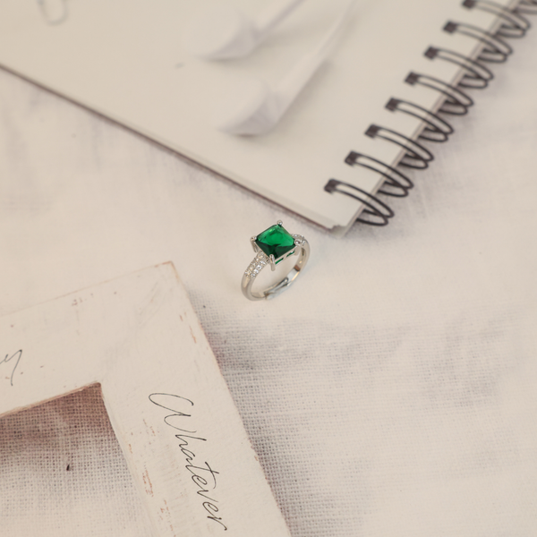 Love lucky stone ring Boho Bloom