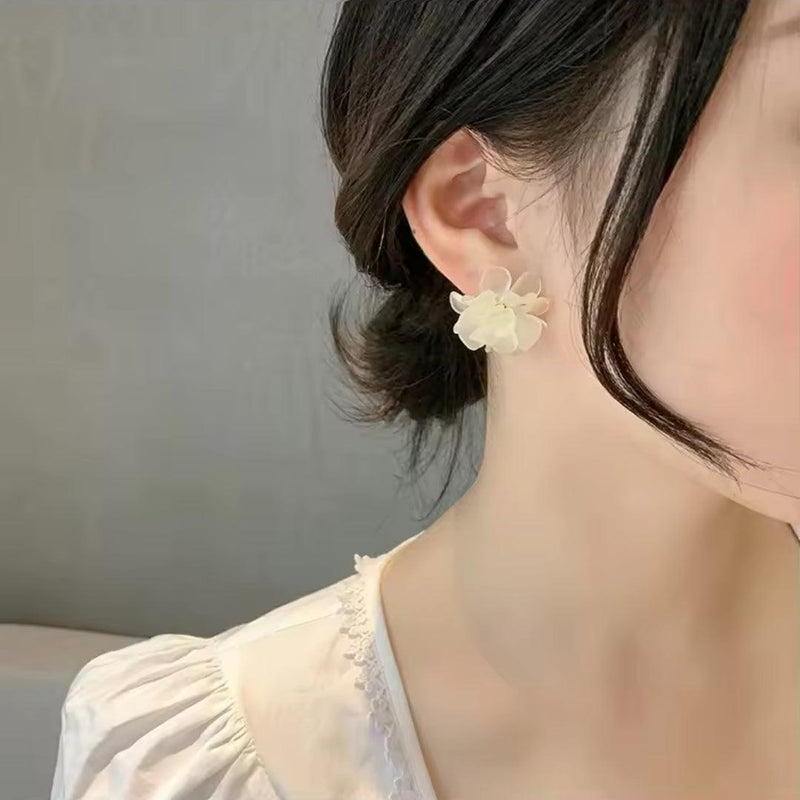 Floral Studs Earrings Boho Bloom