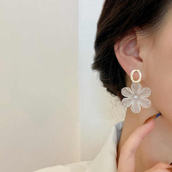 Fancy  Flower Earrings Boho Bloom