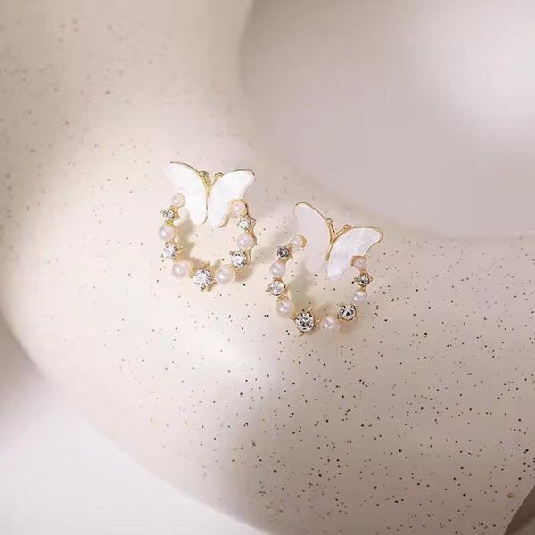 Buttery ring stylish earrings studs for women and girls Boho Bloom