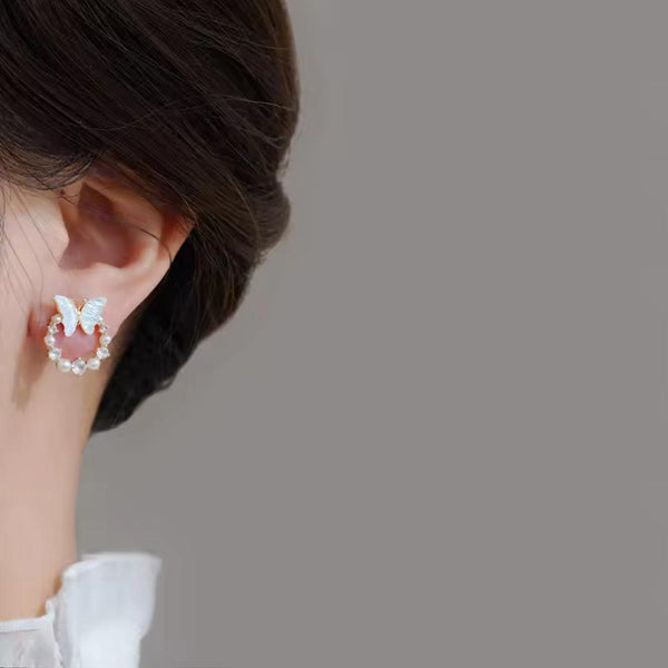Buttery ring stylish earrings studs for women and girls Boho Bloom