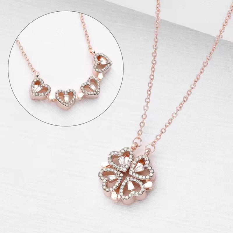 Heart-to-Heart Transforming Necklace Boho Bloom