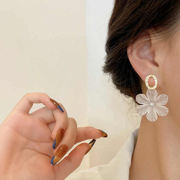 Fancy  Flower Earrings Boho Bloom