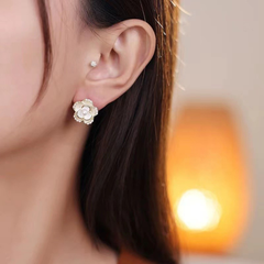 Beautiful Hollow Flower Stud Earring Boho Bloom