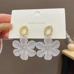 Fancy  Flower Earrings Boho Bloom