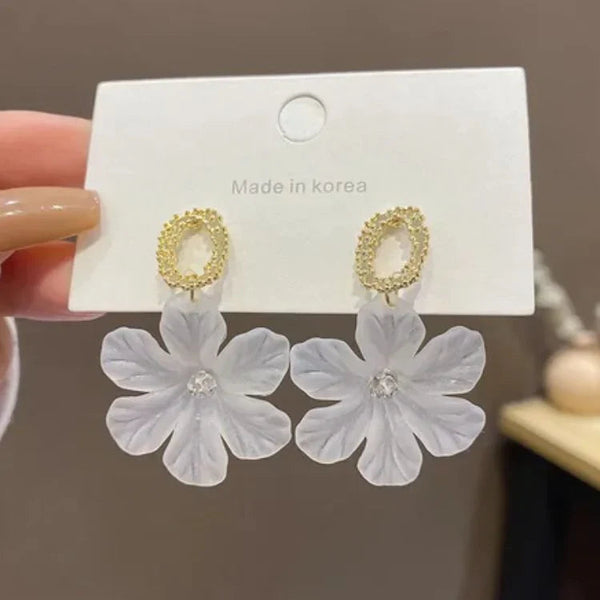 Fancy  Flower Earrings Boho Bloom
