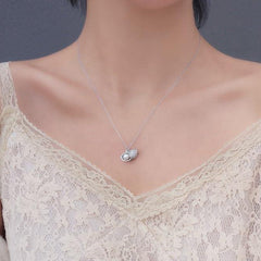 Seashell and Pearl Necklace Boho Bloom