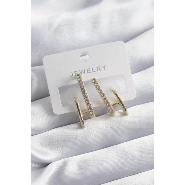 New style of golden earring Boho Bloom