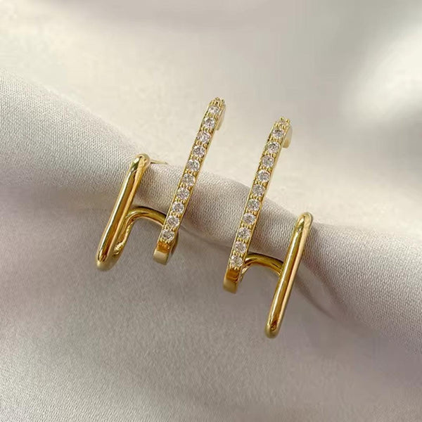 New style of golden earring Boho Bloom