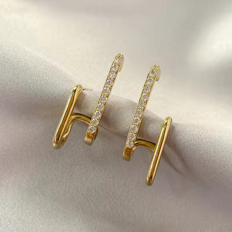 New style of golden earring Boho Bloom