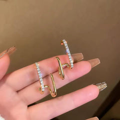 New style of golden earring Boho Bloom
