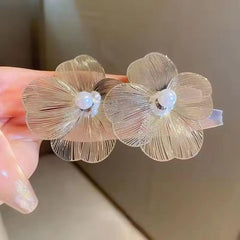 Cut Out Metal Flower Earrings Boho Bloom