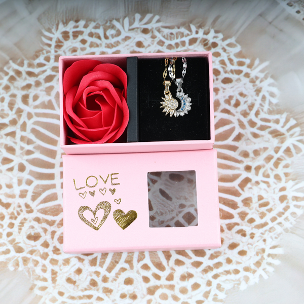 Love dual colour couple pandent Boho Bloom
