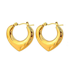 stainless steel v hoop Boho Bloom