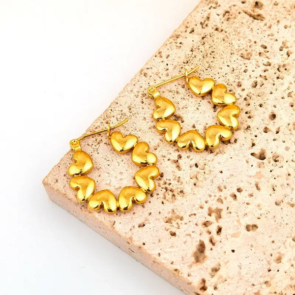 Anti tarnish charming drop earrings Boho Bloom