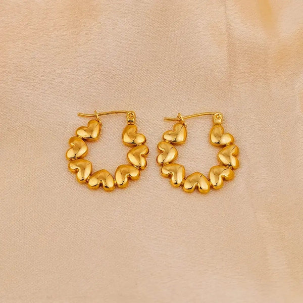 Anti tarnish charming drop earrings Boho Bloom