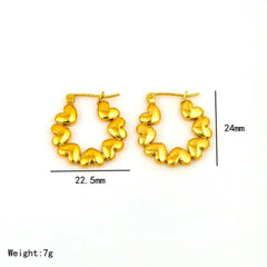 Anti tarnish charming drop earrings Boho Bloom