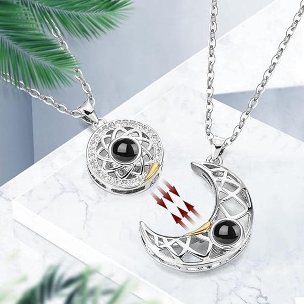 Heavenly Moon Medley Necklace Boho Bloom