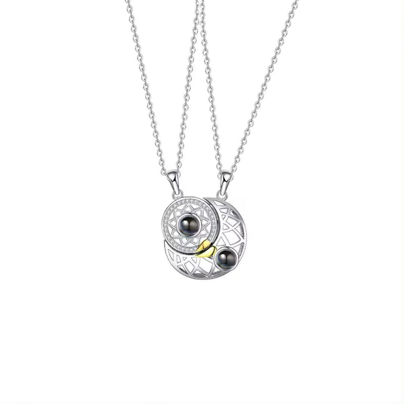 Heavenly Moon Medley Necklace Boho Bloom