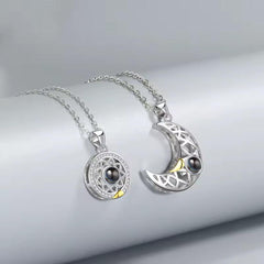 Heavenly Moon Medley Necklace Boho Bloom