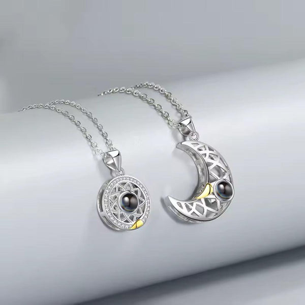 Heavenly Moon Medley Necklace Boho Bloom