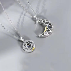 Heavenly Moon Medley Necklace Boho Bloom