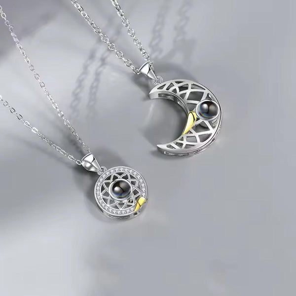 Heavenly Moon Medley Necklace Boho Bloom