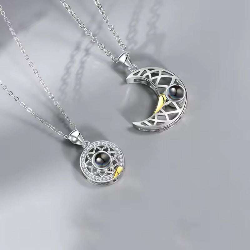 Heavenly Moon Medley Necklace Boho Bloom